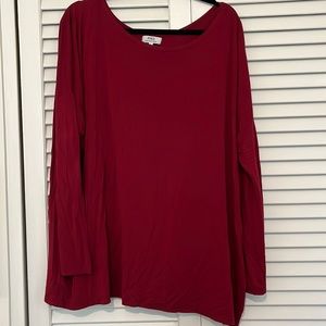 Red Piko top